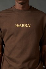 BARRA CREW Camisa Barra Logo Marrom