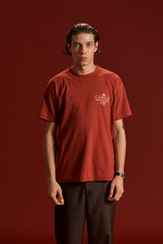 CARNAN Jewelry Heavy Tshirt  Burgundy