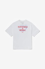 PACE SUSTENIDO & BEMOL OVERSIZED TEE OFF WHITE