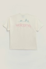 WELCOME Tshirt Boxy Alpine  Off White