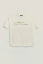 WELCOME TShirt Sunny  Off White