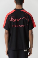 THESAINT TSHIRT BOXY THESAINT CURVE  BLACK