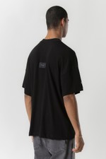 THESAINT TSHIRT OVERSIZED THESAINT AQUABRUSH  BLACK