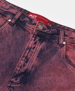 PIET X OAKLEY Distressed Denim Shorts  Violet 