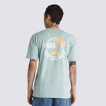 VANS Camiseta Classic Dual Palm II SS Gray Mist Yarrow 