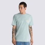 VANS Camiseta Classic Dual Palm II SS Gray Mist Yarrow 