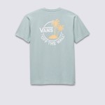 VANS Camiseta Classic Dual Palm II SS Gray Mist Yarrow 