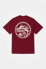 CARNAN Sardine Classic Tshirt  Burgundy 