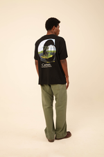 CARNAN Island Heavy Tshirt  Black