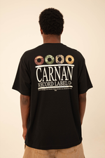 Carnan Records Heavy Tshirt  Black 