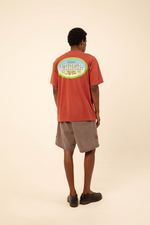 CARNAN Stamp Heavy Tshirt  Terracotta