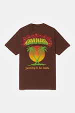 CARNAN Tropical Heavy Tshirt  Brown 