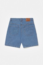 CARNAN Color Block Denim Shorts 