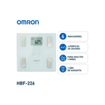 Balança Digital de Controle Corporal Omron HBF-226-LA Health