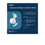 Inalador Compressor e Aspirador Nasal Omron InalaKids Health