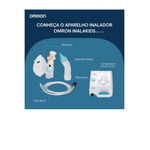 Inalador Compressor e Aspirador Nasal Omron InalaKids Health