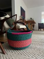 Cesta Decorativa Redonda