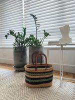 Cesta em Palha Oval