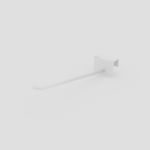 Gancho Simples 200 x 4,5 mm - Branco