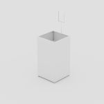 Cesto Promocional 45x45x85 - Branco