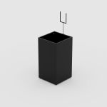 Cesto Promocional 45x45x85 - Preto