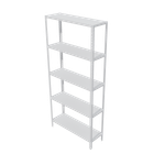 Estante Parafuso 5 PA - Branco
