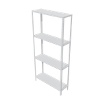 Estante Parafuso 4 PA - Branco
