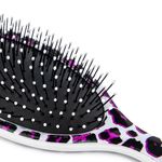 Escova De Cabelo Safari Leopardo Pink