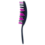 Escova De Cabelo Speed Dry Purifying Preta/Roxa | Wetbrush
