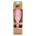 ESCOVA DE ACABAMENTO GO GREEN  TREATMENT & SHINE ROSA WETBRUSH