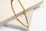 Pulseira Elos Minimalistas 20cm folheada em ouro 18K