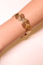 Bracelete Ondas de Elegância folheado em ouro 18K