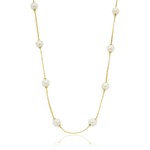 Colar Choker Pérolas  Elegance folheado em ouro 18K