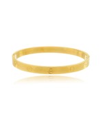 Bracelete Elegância Cativa folheado em ouro 18K