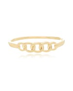 Bracelete Elos Clássicos folheado em ouro 18k