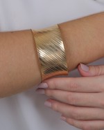 Bracelete Linhas de Sofisticação folheado em ouro 18K