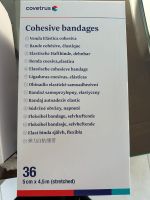 BANDAGEM COESIVA 5CMX4.5M VERMELHA UN