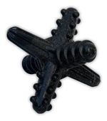 Biobone Asterisco Osso Mordedor Cachorro Cães Grandes Natural - Madeira