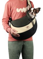 Bolsa de Transporte Pet Média Up4you Ajustável para Passeio Cachorro Gato