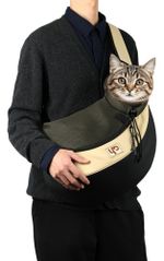 Bolsa de Transporte Pet Média Up4you Ajustável para Passeio Cachorro Gato