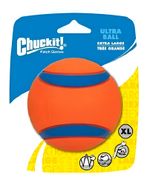 Brinquedo Chuckit Para Cães Bola Ultra Ball Extra Grande Cor Laranja