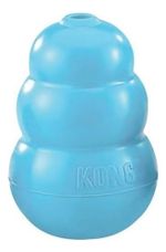 Brinquedo Dispensador De Prêmios Kong Classic Puppy Medium M Azul