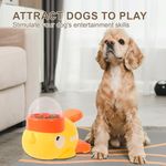 Brinquedo Interativo Pato Duck Caes Peq. Dispensador Petisco