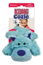 Brinquedo Pelúcia Cachorros Kong Cozie Ultra Tex - Azul-celeste - Cachorro Baily Dog Cozie ZY21