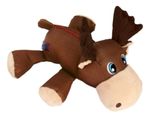 Brinquedo Pelúcia Cachorros Kong Cozie Ultra Tex - Marrom - Moose Md Alce ZY21