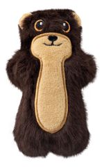 Brinquedo Pelúcia Interativo Cães Kong Snuzzles Lontra Xs Cor Marrom