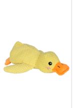 Brinquedo Pet Médio Pato Pelúcia com Som Up4you Cachorro