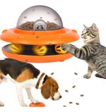 Brinquedo Petisco Interativo Para Gatos Bolinha Rolante