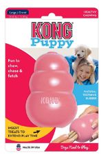 Brinquedo Rechear Cães Filhote Kong Puppy Grande Rosa