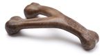 Brinquedo Roer Benebone Wishbone Bacon Grande Para Cães Cor Marrom